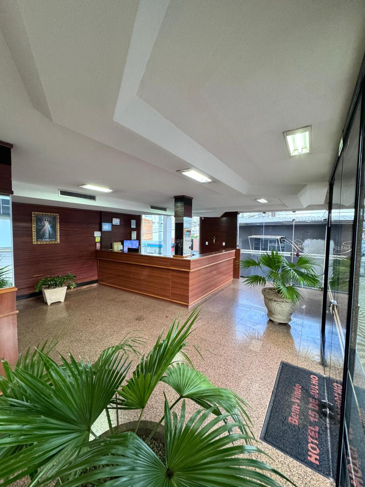 Hotel 15 De Julho Foz do Iguaçu Esterno foto