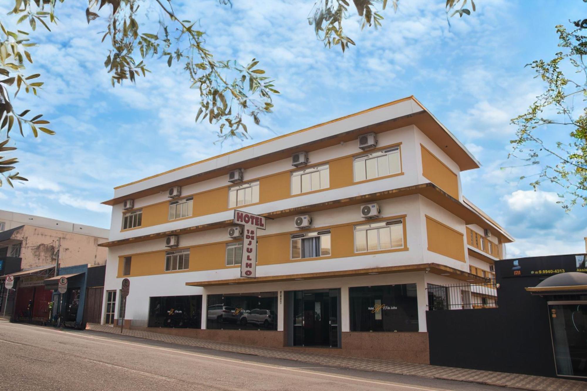 Hotel 15 De Julho Foz do Iguaçu Esterno foto